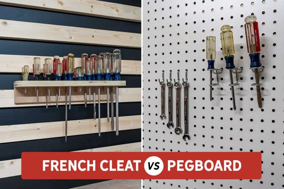 French Cleat vs Pegboard Why French Cleats are Better Home DIY Fun